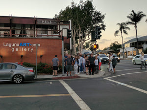 Join us for ART WALK Laguna - Artist Set-up First Thursday of every month 6-9pm bh