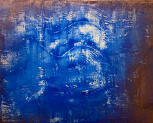 "Copper Sea" by Townley, Mixed Media on Canvas