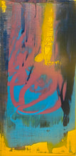 "#105" triptych by Townley, Acrylic on Canvas