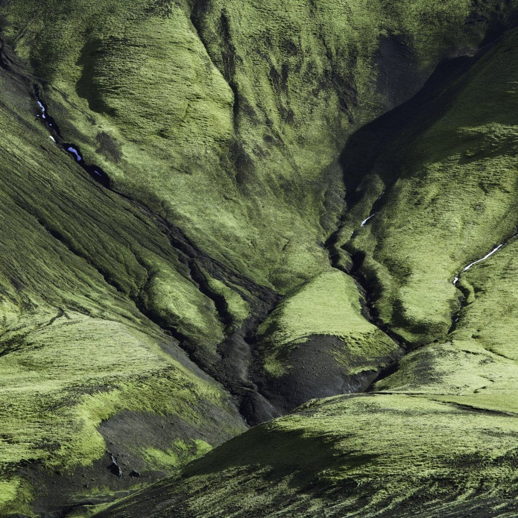 Iceland Mountainside by David Reinfeld, Archival Photography Print
