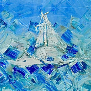 "L3" by  Effrosyni - Styliani Kolarou, Oils on Canvas