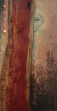 "Into The Wood" by Dominika Kazmierczak, Acrylic on Wooden Panel