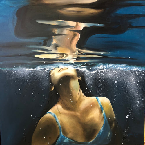 “Into the light” By Victoria Heath, Oil On Canvas