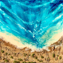 “Island 3D“ By Rajvir Singh, Mixed Media on Canvas