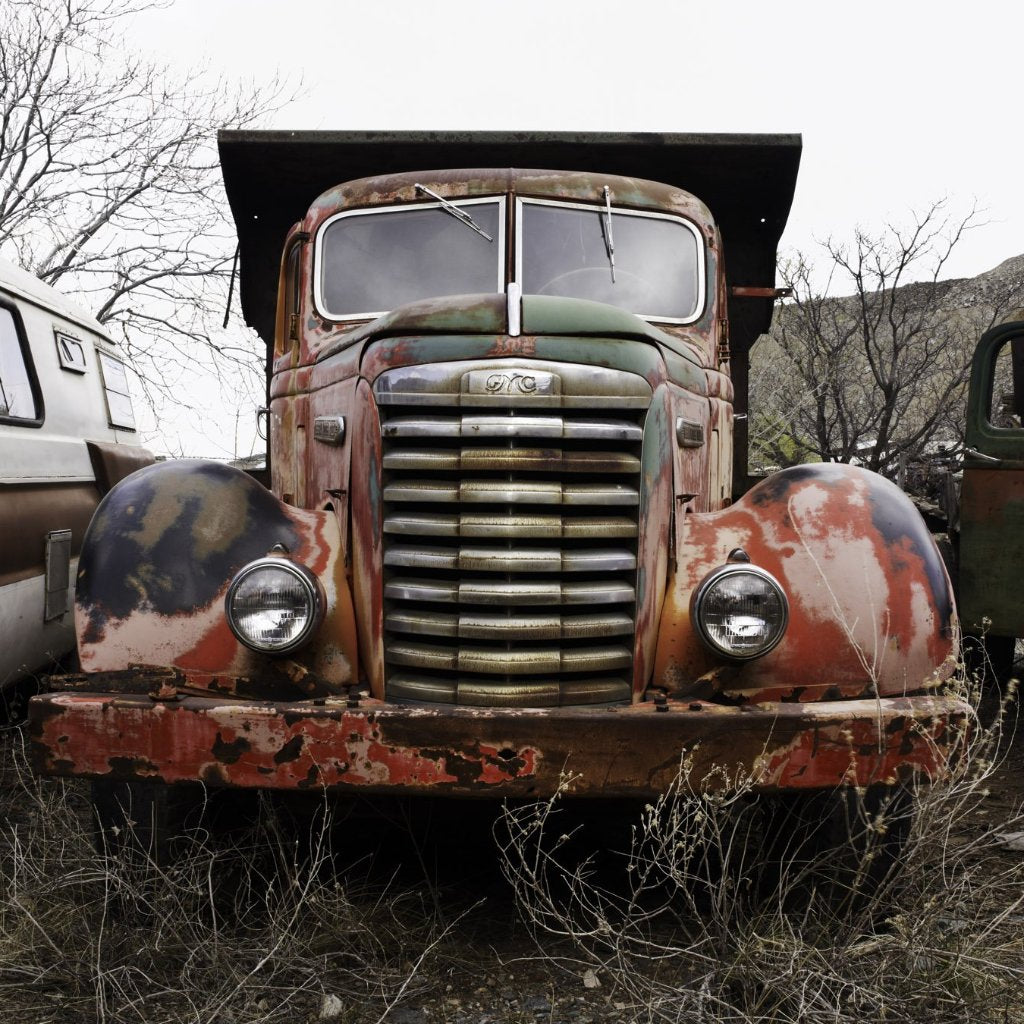 Junkyard Truck, Sedona by David Reinfeld, Archival Photography Print