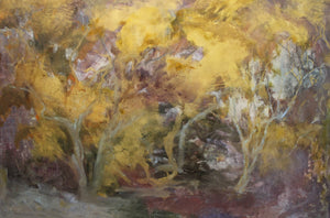 "Melange" by Lillian Winkler, Mixed Media on Canvas