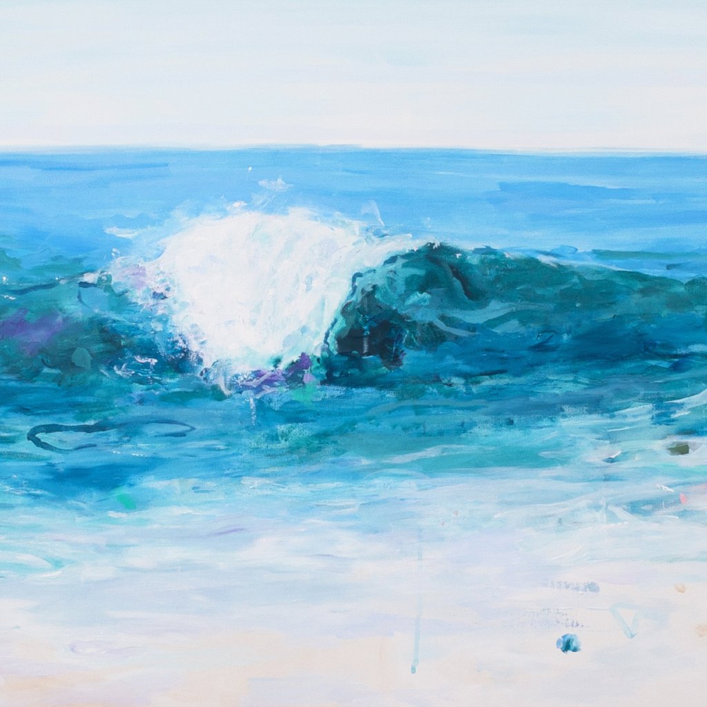 Laguna Abstract #6 by Kurt Weismair, Acrylic on Canvas