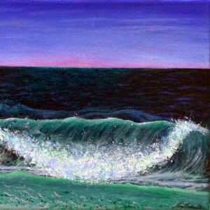 Luminescent Sea by Lena Stollinger, Acrylic on Canvas