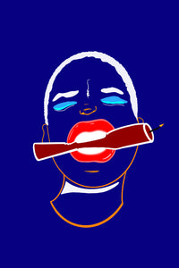 "Loud Mouth" by Joao Machado, Digital Art on Canvas