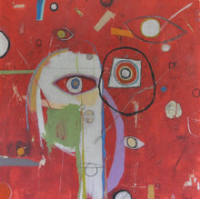 The All Seeing Eyes by Tony Butler, Mixed Media on Canvas