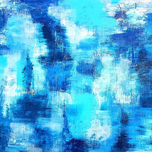 "Blue Cloud" by Melissa Hoskins, Acrylic on Canvas