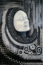"NYX" by Dominika Kazmierczak, Acrylic on Wooden Panel