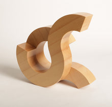 "Circle 68B" by Stephen Porter, European Beech Wood Sculpture