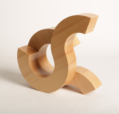 Circle 68B by Stephen Porter, European Beech Wood Sculpture