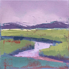 Purple Marsh by Carrie Megan, Oil on Canvas