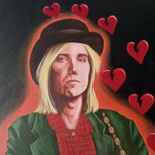 "Tom Petty Heartbreakers" by Raquel Carlson, Acrylic on Canvas