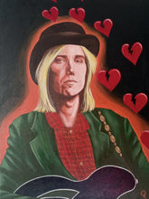 "Tom Petty Heartbreakers" by Raquel Carlson, Acrylic on Canvas