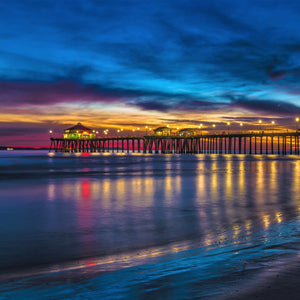 "Huntington Beach" by Ric Sorgel, Photograph on Acrylic
