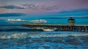 "San Clemente Dawn" by Ric Sorgel, Photograph on Acrylic