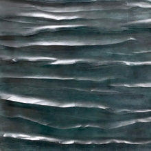 "Deep Water 2020" by Roberta Ahrens, Acrylic and varnish Cracked Linen Sculpture
