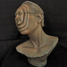 "Layers of Unconsciousness" by Roya Mahdavi Hassas, Acrylic on Ceramic Sculpture