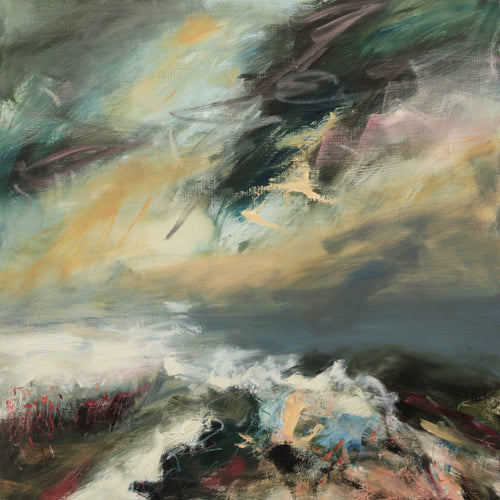 “Recognition” By Lucy Marks, Oil on Wood Panel