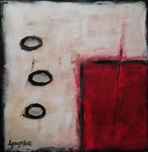 Red Variation 3 by Ljupka Mitic-Madic, Acrylic on Canvas