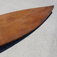 "Rusted Board #1" by Dwight Touchberry, Mixed Media on Recycled Surfboard
