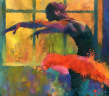 “Love Dance” By Nick Stamas, Oil on Canvas