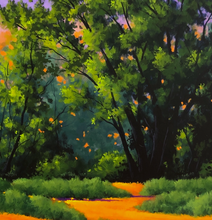 “Moment of Spring” By Joe A. Oakes, Acrylic on Canvas