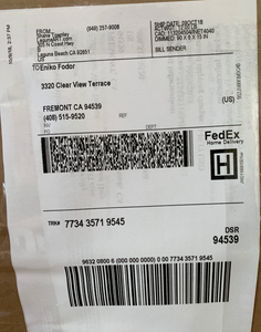 Fine art Shipping $175