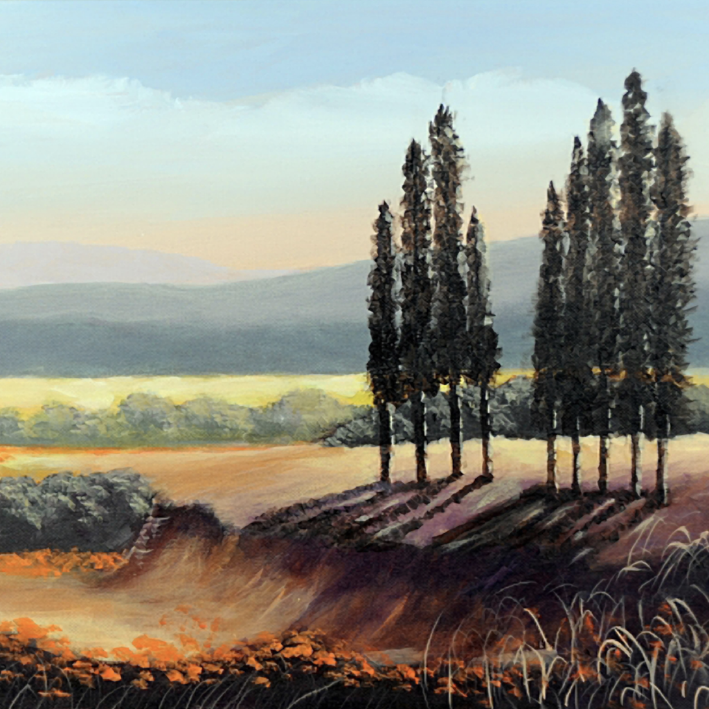 Valley View by Annette Tan, Acrylic on Canvas