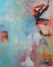Untitled Blue 3 by Heather Pieters, Acrylic on Canvas