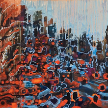 "Crash" By Sienna Browne, Oil on Canvas