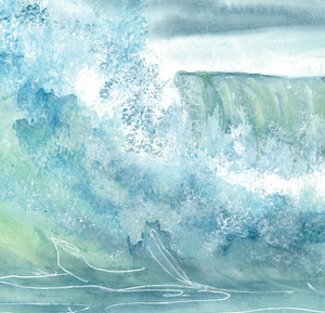 "Ethereal" By Deborah Walker,10 On Watercolor Paper