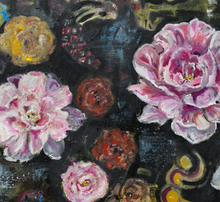  “I Dreamed of Peonies” By Kate Wood,  Oil on Canvas. 