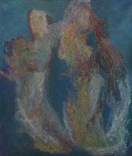 ”Mermaids” By Gym Halama, Oil on Canvas