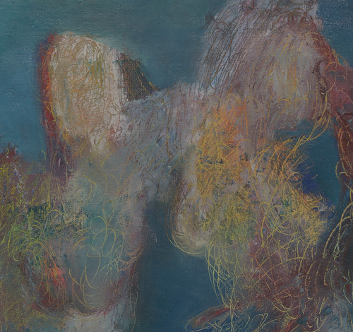 ”Mermaids” By Gym Halama, Oil on Canvas