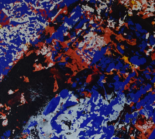 “Aerial” By Ric Connors, Acrylic on Canvas