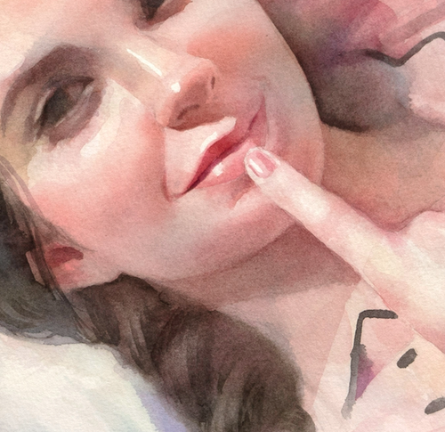 “Wish” By Atushi Matsubayashi, Transparent Watercolor