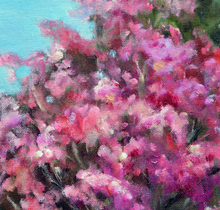 “Spring is Here” By Lolita Chin, Oil on Canvas Board