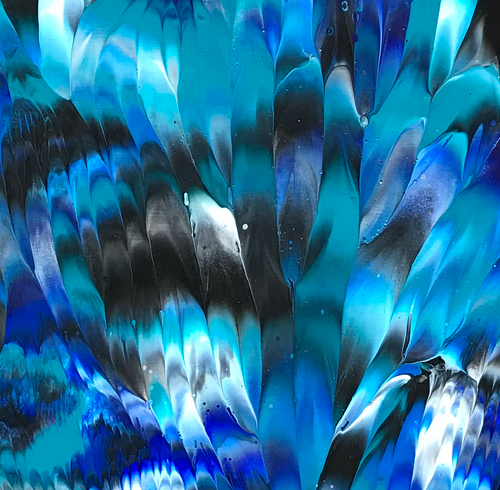 “Sub-Zero” By Alexandra Romano, Acrylic on Canvas