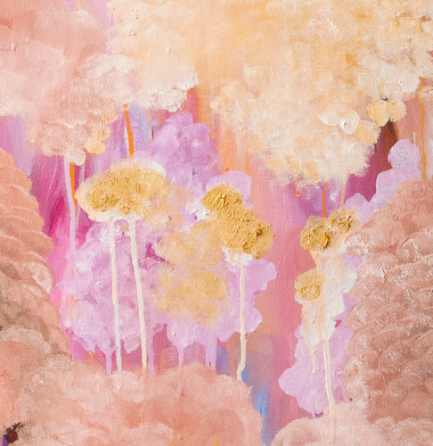 “My Joyful Abundance” By Sanni Olasvuori, Oil on Canvas