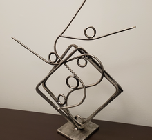 "Stream of Consciousness" By Maggie Slater, Mild Steel, Clear Coated