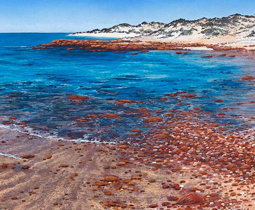 “Quiet Sands”  By Jessica Holliday, Soft Pastels