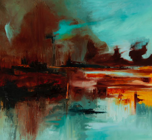 “Unbidden Forbidden” By Tracy Kimmons, Oil on Canvas