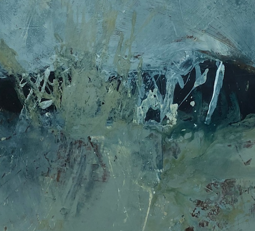 “Sea Change no. 3” By Jillian Crocker, Acrylic on Canvas