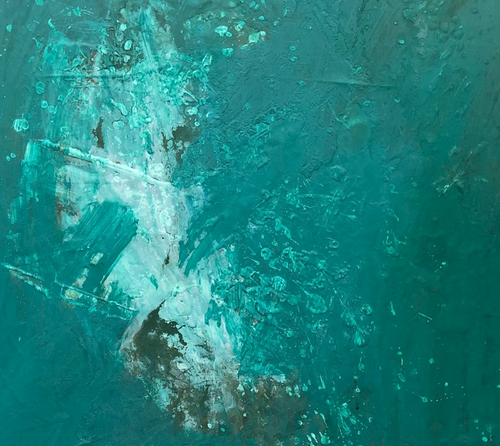 “Sea Change no. 2” By Jillian Crocker, Acrylic on Canvas