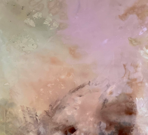 “Earth Colour”  By Kathleen Rhee, Mixed Media on Canvas