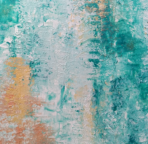 “Larhat”  By Hanaa Merouane, Acrylic on Canvas